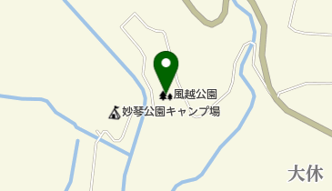 風越公園の地図画像