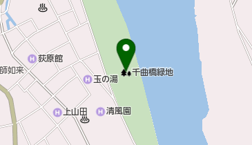 千曲橋緑地の地図画像