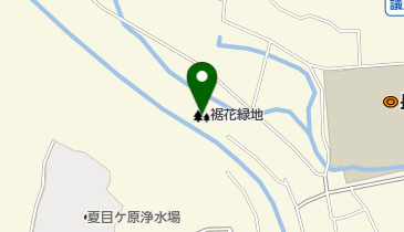 裾花緑地の地図画像