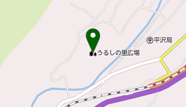 うるしの里広場の地図画像