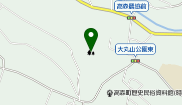 大丸山公園の地図画像