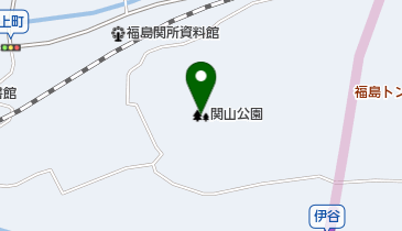 関山公園の地図画像