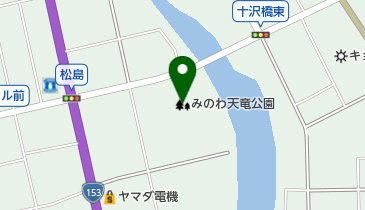 みのわ天竜公園の地図画像