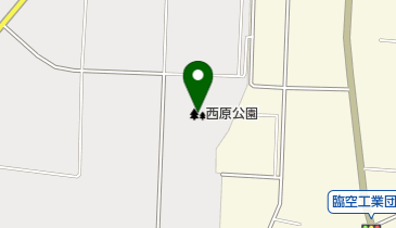 西原公園の地図画像