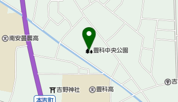 豊科中央公園の地図画像