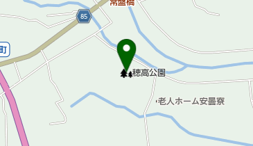 穂高公園の地図画像