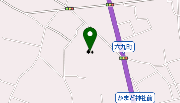 大町西公園の地図画像