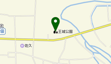 王城公園の地図画像