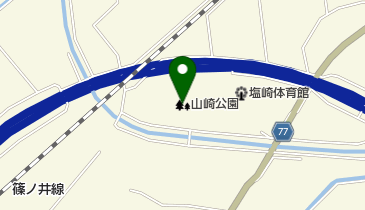 山崎公園の地図画像