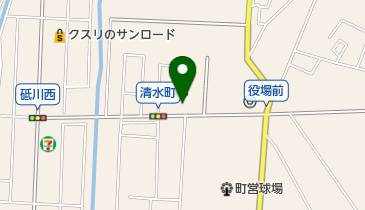 あすなろ公園の地図画像