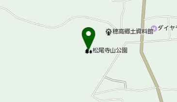 松尾寺山公園の地図画像