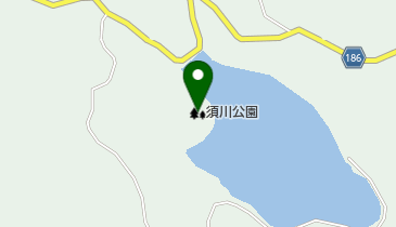 須川公園の地図画像