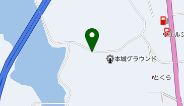 筑北村防災公園の地図画像