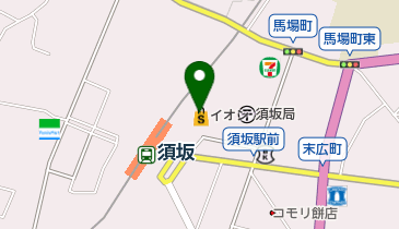 イオン須坂駅前店の地図画像