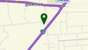 甲信マツダ古牧店の地図画像