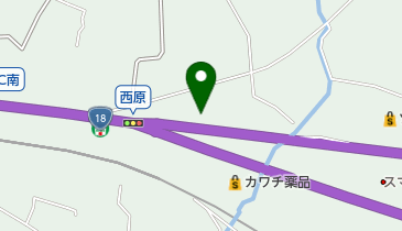 甲信マツダ小諸店の地図画像