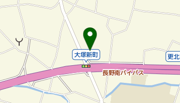 スマイルサンタ長野南バイパス店の地図画像