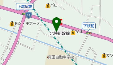 スマイルサンタ上田店の地図画像