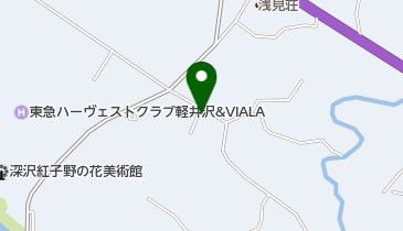 軽井沢サイクルの地図画像