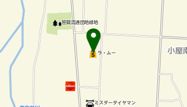 ラ・ムー流通団地店の地図画像