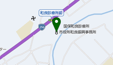 郡上市役所和良振興事務所の地図画像