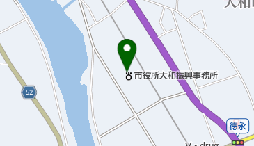 郡上市役所大和振興事務所の地図画像