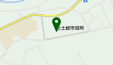 土岐市役所の地図画像