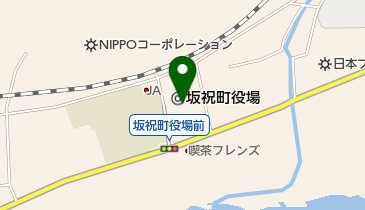 坂祝町役場の地図画像