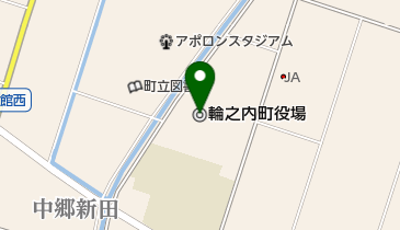 輪之内町役場の地図画像