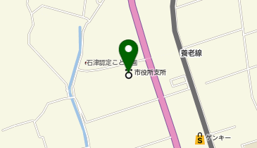 海津市役所石津支所の地図画像