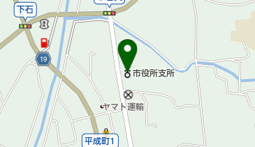 土岐市役所西部支所の地図画像