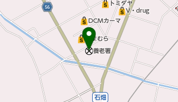 養老警察署の地図画像