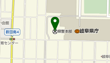 岐阜県警察本部の地図画像