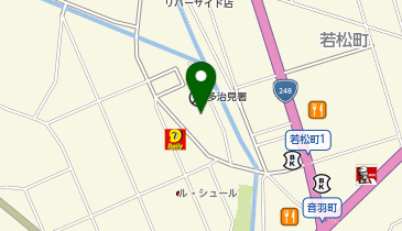 多治見警察署の地図画像