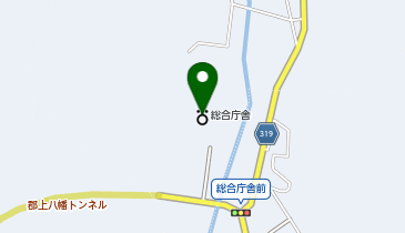 中濃保健所郡上センターの地図画像