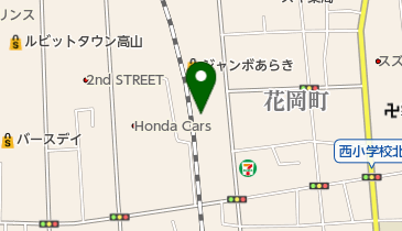 高山年金事務所の地図画像