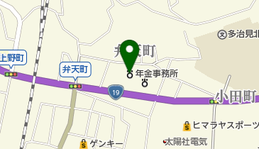 多治見年金事務所の地図画像