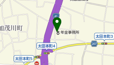 美濃加茂年金事務所の地図画像