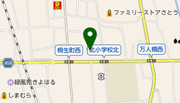 高山市消防本部の地図画像