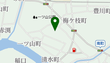 中濃消防組合消防本部の地図画像