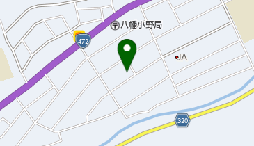 郡上市消防本部の地図画像