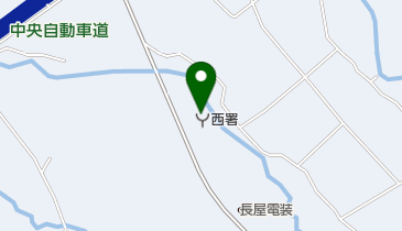 中津川市西消防署の地図画像