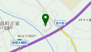 恵那消防署の地図画像