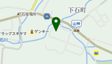 土岐市南消防署の地図画像
