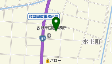 岐阜南消防署の地図画像