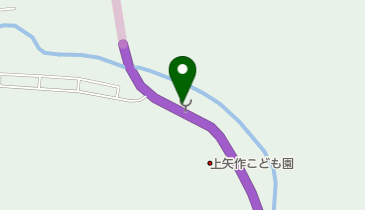 恵那市岩村消防署上矢作分署の地図画像