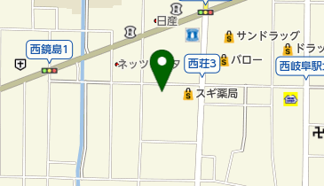 岐阜中消防署精華分署の地図画像