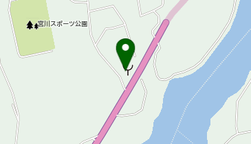 古川消防署北分署の地図画像