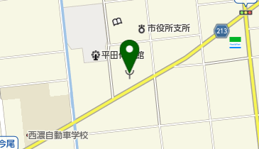 海津市消防署平田分署の地図画像