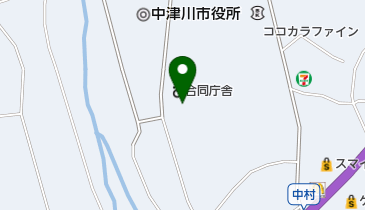 中津川簡易裁判所の地図画像